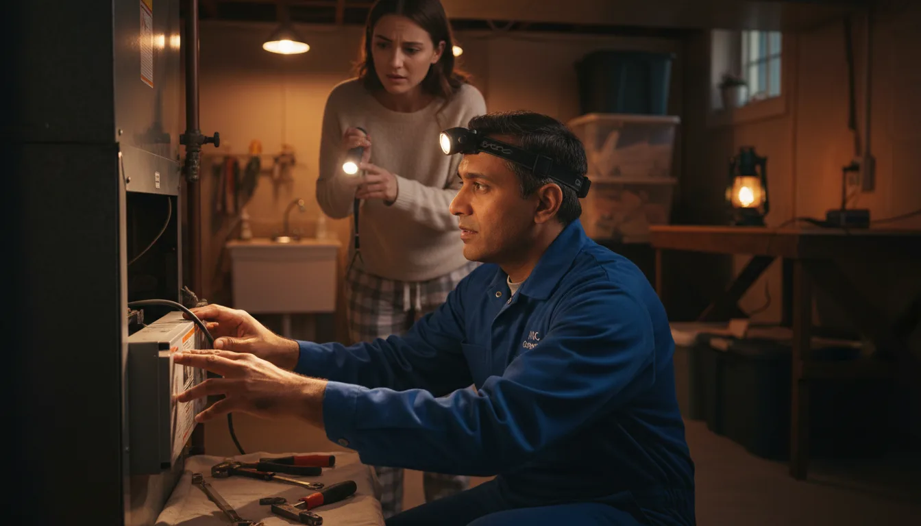 Emergency HVAC Repair in Tappen, ND near me · HVAC